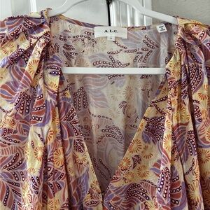 A.L.C. Colorful Abstract Dress